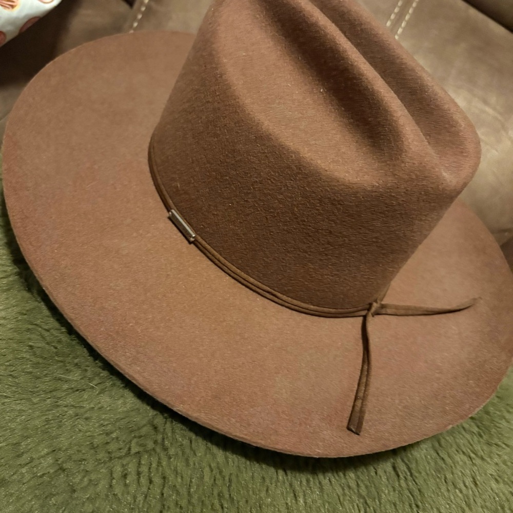 Gigi Pip Ezra Western Hat in Dark Oak